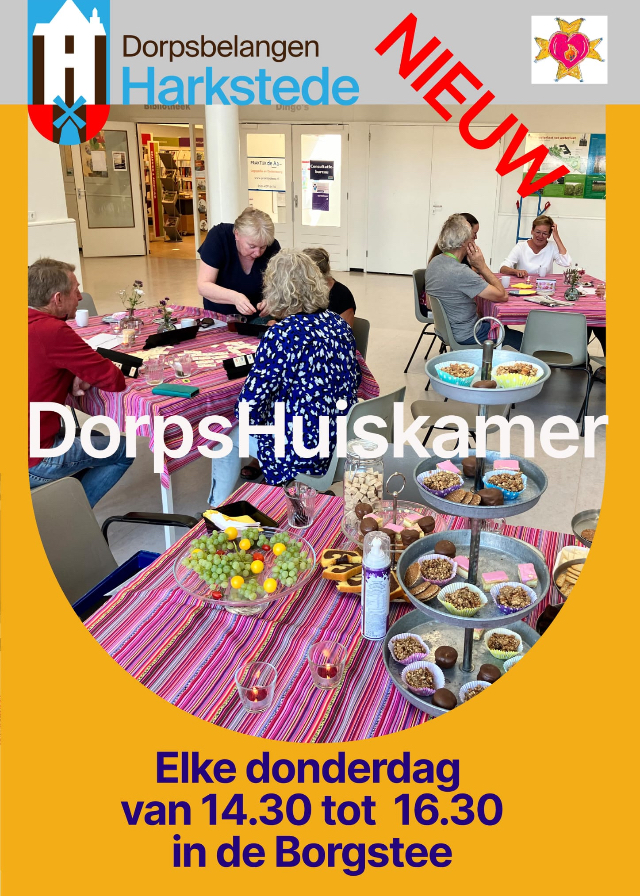 poster van DorpsHuiskamer
